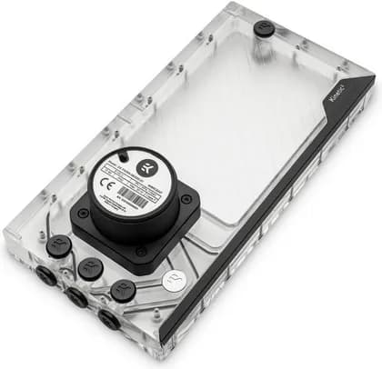 EKWB EK-Quantum Kinetic 3 FLT 280 D5 PWM D-RGB, 445ml Capacity, Electronically Commuted Spherical Motor, 1000L/h Flow, SATA Power & 4-Pin PWM FAN Connector, Plexi | 3831109880753