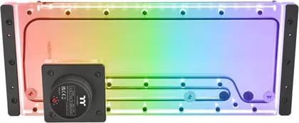 Thermaltake Pacific Core P6 DP-D5 Plus Distro Plate, With Pump Combo, 350ml Capacity, 3.5 Watts Power, 1135 L/h Max Flow Rate, 4 Pin Connector, G 1/4 Screw Thread, Black | CL-W344-PL00SW-A