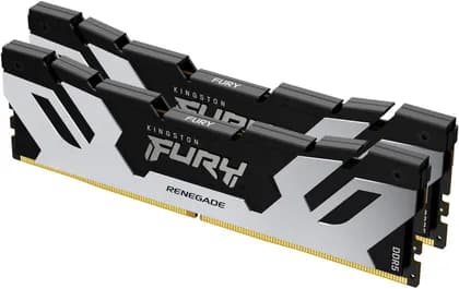 Kingston FURY Renegade 32GB (2x 16GB) DDR5 Desktop Memory, 7200MT/s Memory Speed, CL38 CAS Latency, 1.45 Voltage, 288-Pins, Intel XMP 3.0 Certified | KF572C38RSK2-32