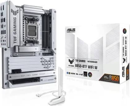 ASUS TUF GAMING B850-BTF WIFI W AM5 ATX Motherboard, AMD B850 Chipset, 4x DIMM DDR5 Slots, Up to 256GB Max Memory, 1 x PCIe 5.0 x16, 3 x M.2 Slots | 90MB1KW0-M0EAY0
