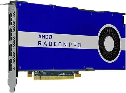 AMD Radeon Pro W5500 Graphics Card, 8GB GDDR6 128-bit Memory, 224 GB/s Memory Bandwidth, 1408 Stream Processors, PCIe 4.0 x16 Interface, 4x DisplayPort 1.4 | 100-506095