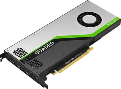 PNY Quadro RTX4000, 8GB GDDR6, CUDA Cores 2304, PCI Express 3.0 x16, Ultra-Quiet Active Fansink, Brown Box | VCQRTX4000-PB/BSP