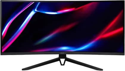 ACER ED343CUR V3bmiippx Curved Gaming Monitor, 34" VA Display, UWQHD Resolution, 180Hz Refresh Rate, 0.50ms Response Time, AMD FreeSync Premium Technology, Black | UM.CE3EE.302
