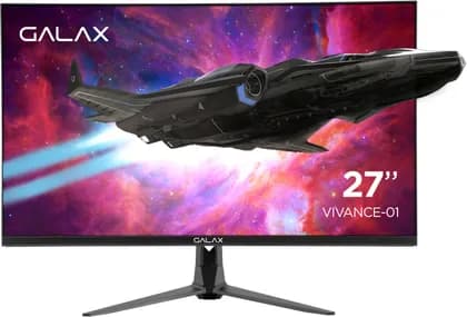 Galax Vivance-01 27'' QHD LED Gaming Monitor, 2560 X1440 Resolution,165Hz Refresh Rate, 1ms MPRT Response Time, 16 9 Aspect Ratio, G-Sync Compatible, HDR, IPS, Displayport, HDMI | G-MGVIIB27NB50-GXLG