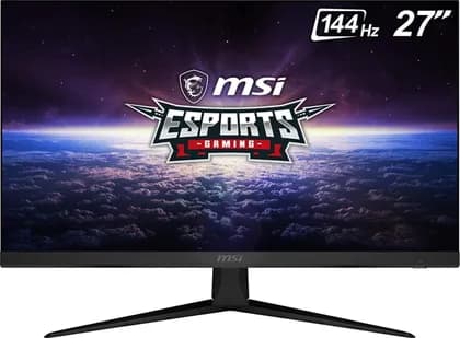 MSI Optix G271 27" FHD (1920 x 1080), Non-Glare with Super Narrow Bezel, IPS Panel, 144Hz Refresh Rate, 1ms Response Time, 16 09 Aspect Ratio, HDMI/DP, AMD Radeon FreeSync, Black | 9S6-3C-B51T-005