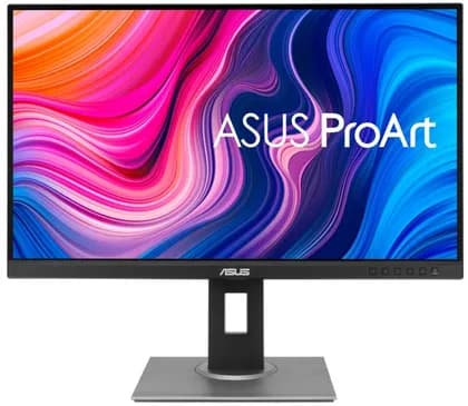 Asus ProArt PA278QV Display 27" WQHD (2560 x 1440) Monitor, 100% sRGB/Rec. 709 E 2, IPS, DisplayPort HDMI DVI-D Mini DP, 75 Hz, Calman Verified, Eye Care, Anti-Glare | 90LM05L1-B03370