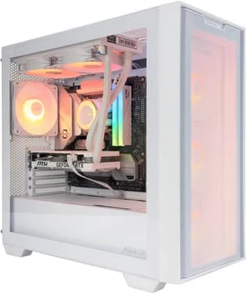 Aurora Gaming PC - AMD Ryzen 7 7800X3D 8 Cores 16 Threads, NVIDIA RTX 5070 12GB, 32GB DDR5 RAM 6400MHz, 1TB SSD Gen 4, 850W Gold PSU, 240mm Liquid Cooler, Wi-Fi + BT