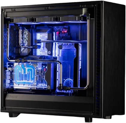 Obsidian X Gaming PC - Intel Core Ultra 9 285K 24 Cores 24 Threads, NVIDIA RTX 5090 32GB, 64GB DDR5 RAM 6000MHz, 2TB SSD Gen5, 1200W Gold PSU, Custom Water Cooled, Wi-Fi + BT