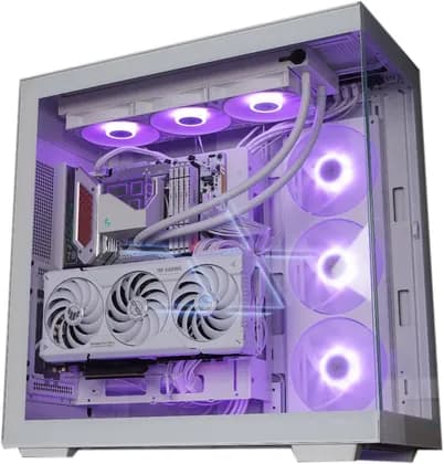 TitanFury Gaming PC - AMD Ryzen 9 9900X3D 12 Cores 24 Threads, NVIDIA RTX 5070 TI 16GB, 32GB DDR5 RAM 6000MHz, 1TB SSD Gen4, 850W Gold PSU, 360mm Liquid Cooler, Wi-Fi +BT