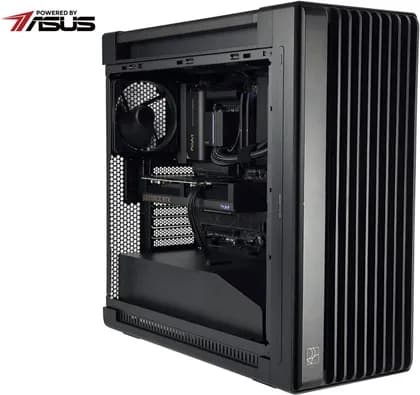 Microless Creator PC - AMD Ryzen 9 9900X3D (12C/24T), ProArt NVIDIA RTX 5080 16GB, 32GB DDR5 RAM 6000Mhz, 1TB + 4TB Gen5 NVMe SSD, 1000W 80 Plus Gold PSU, 420mm Liquid Cooler, Powered by ASUS