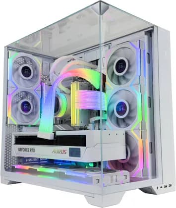 Vision Gaming PC - Intel Core Ultra 9 285K 24 Cores 24 Threads, NVIDIA RTX 5080 16GB, 32GB DDR5 RAM 6000MHz, 2TB SSD Gen 5, 1000W Gold PSU, 360mm Liquid Cooler, Wi-Fi + BT