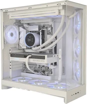 NeuroX Gaming PC - AMD Ryzen 7 9800X3D 8 Cores 16 Threads, NVIDIA RTX 5080 16GB, 32GB DDR5 RAM 6000MHz, 1TB SSD Gen 4, 1000W Gold PSU, 360mm Liquid CPU Cooler, Wi-Fi + BT, Win 11 Pro