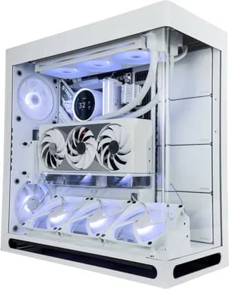 Lunar Light Gaming PC - AMD Ryzen 7 9800X3D 8 Cores 16 Threads, NVIDIA RTX 5080 16GB, 32GB DDR5 RAM 6000MHz, 1TB SSD Gen 5, 850W PSU, 360 Liquid Cooler, Wi-Fi + BT