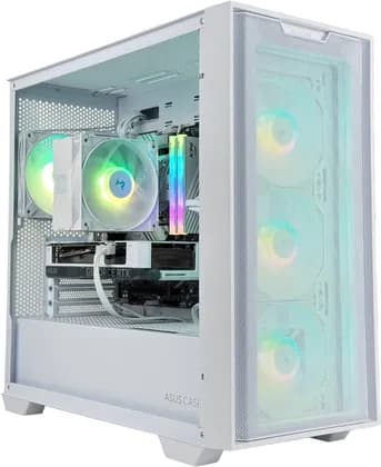GlideX Gaming PC - AMD Ryzen 5 7600X 6 Cores 12 Threads, NVIDIA RTX 5070 12GB, 32GB DDR5 RAM 6000MHz, 1TB SSD Gen 4, 750W 80 PLUS PSU, Digital Tower Cooler, Wi-Fi + BT