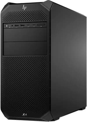 HP Z8 G5 Workstation Desktop PC, Intel Xeon Silver 4410Y, 16GB DDR5 RAM, 1TB PCIe SSD, Optical Drive SATA Super Multi DVD, ENG-ARB USB 320K K/B Wired 320M Mouse, Win 11 Pro, Black | 5E1A5ESABV
