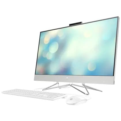 HP 27-DP1013N 27 " FHD IPS Non Touch All In One PC, Intel Core i7-1165G7 Processor, 8GB DDR4 RAM, 1TB HDD, Intel Iris Xe Graphics, With Wired Keyboard + Mouse, No OS, Silver | 488J6EA