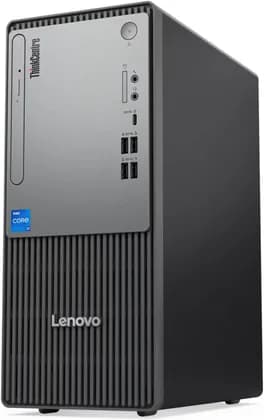Lenovo ThinkCentre Neo 50t Gen 5 Desktop Computer, Intel Core i7-14700, 16GB RAM, 512GB SSD, Intel UHD Graphics 770, USB Calliope ENG Keyboard & Mouse, No OS, Black | 12UD00C2GP-UPGRADED