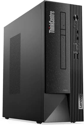 Lenovo ThinkCentre neo 50s Gen 4 Desktop Computer, Intel Core i3-13100, 4GB RAM, 256GB SSD, Intel UHD Graphics 730, Wired Keyboard & Mouse, No OS, Black | 12JH004AGP