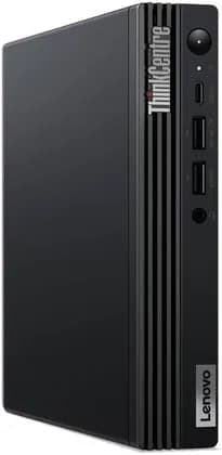 Lenovo ThinkCentre M70q Gen 4 Desktop Computer, Intel Core i5-13400T, 8GB RAM, 512GB SSD, Intel UHD Graphics 730, ENG-ARAB Keyboard with Mouse, Wi-Fi & BT Connectivity, No OS, Black | 12E3003EGR