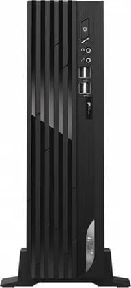 MSI Pro DP130 11M Small Form Factor PC, 11th Gen Intel Core i7-11700F + H510 Chipset, 8GB RAM, 2TB HDD, Nvidia Geforce GT1030 2GB Graphics, Windows 11 Pro, Black | 9S6-B0A511-055
