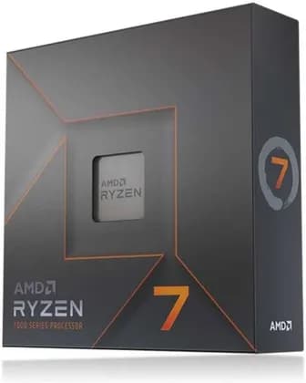 AMD Ryzen 7 7700X 4.5 GHz AM5 105W Desktop Processor, 8 Cores & 16 Threads, 5.4 GHz Max Boost Clock, 32MB L3 Cache, AMD Radeon Graphics, 2CH-DDR5-5200 / 128GB Max, Zen 4 Arc | 100-100000591WOF