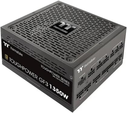 Thermaltake Toughpower GF3 Gold Full Modular Power Supply, TT Premium Edition, 1350W Max Capacity, 80 PLUS Gold, 140mm Ultra Quiet Smart Zero Fan, PCIe Gen 5.0 & ATX 3 .0, Black | PS-TPD-1350FNFAGK-4