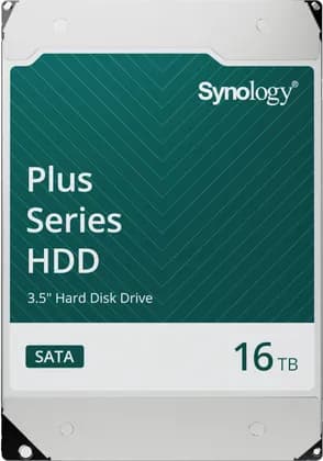 Synology 16TB Plus Series SATA III 3.5" Inch Internal NAS HDD, With High Reliability, Endurance And Performance, 7200 Rpm, SATA 6 Gb/s, 512MB Cache | HAT3310-16T