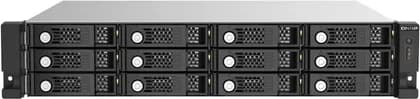 QNAP TL-R1220Sep-RP JBOD Expansion Enclosure, 12 Bay 2U SAS 12Gbps Rackmount Storage with Dual PSU Mini SAS HD 4 Port Enterprise NAS Expansion | TL-R1220Sep