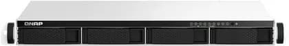 Qnap 1U Short Depth Rackmount 2.5GbE NAS, Intel Celeron N5095, 8GB RAM, 4GB Flash Memory, 4x 3.5" SATA 6Gb/s, 3Gb/s Drive Bay, Intel UHD Graphics, 2x M.2 2280 PCIe Gen 3 x1 Slots | TS-464EU-8G