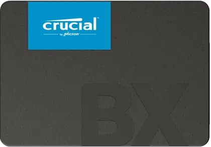 Crucial BX500 4TB 2.5" Internal SSD, SATA (6Gb/s) Interface, 500 Mb/s Sequential Write Speed & 540 Mb/s Sequential Read Speed, 3D NAND Efficiency, Black | CT4000BX500SSD1
