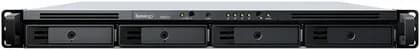 Synology RS822RP+ RackStation 4-Bay NAS, AMD Ryzen V1500B 2.2GHz, 2GB DDR4 RAM, 4 x 3.5/2.5" SATA Drive Bays, 2x USB 3.2-A | 1x eSATA, PCIe 3.0x 8, 4x RJ45, Black | RS822RP+