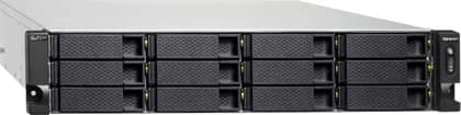 Qnap 16-Bay 2U Rackmount NAS, AMD Ryzen™ Embedded V1500B CPU, 4GB DDR4 Memory, 8 x 3.5-inch SATA 6Gb Drive Bay, 2.5 Gigabit Ethernet Port, 1 PCIe Slot, 300W PSU | TS-873AeU-RP-4G