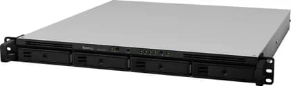 Synology RackStation 4-Bay NAS Enclosure, 8GB of DDR4 ECC RAM, 1U Form Factor, 4 x Gigabit Ethernet Ports, 3.5"/2.5" SATA Drive, Expansion Port, USB 3.0 Type-A | RS1619XS+