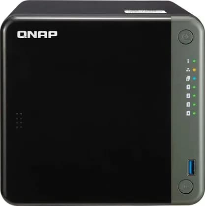 QNAP TS-453D-4G 4-bay NAS for professionals with Intel Celeron J4125 CPU and two 2.5GbE ports | TS-453D-4G