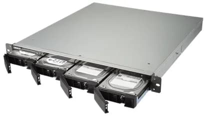 QNAP NAS TS-432XU-RP-2G-US 1U, 4-Bay ARM, 2GB DDR3 RAM, 2x10GbE SFP+ 1.7GHz RTL | TS-432XU-RP-2G