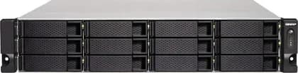 Qnap 2U 12-Bay NAS/iSCSI IP-SAN, 10GbE-Ready, PCIe Expansion Slot, Redundant PSU | TS-1253BU-RP