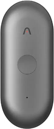 Plaud NotePin S Wearable AI Note Taker, 2 MEMS Microphone, BLE 5.2 / Wi-Fi USB Port, 320 mAh Battery, 64 GB Storage, Up to 3m Effective Recording Range, Black | NotePin-S