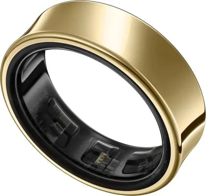Samsung Galaxy Ring, Size 6, Custom Fit, Comprehensive Health Tracking, Workout Tracking Made Easy, Monitors Sleep Quality, Scratch Resistant, Titanium Gold | SM-Q506NZDAXAR