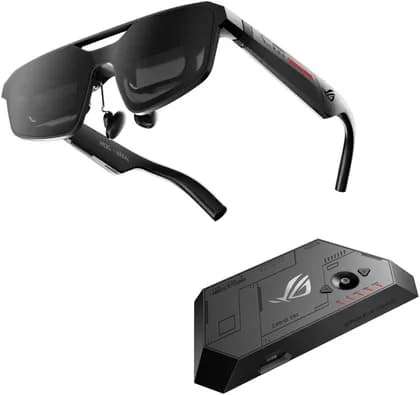 Asus ROG XREAL R1-N Gaming AR Glasses, Sony Micro-OLED, FHD Resolution, 240Hz Refresh Rate, 0.01ms Response Time, 57° FOV, 171" Virtual Screen, Native 3DoF, Regular Size, Black | 90LJ00M5-B01670