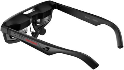 Asus ROG XREAL R1-B Gaming AR Glasses, Sony Micro-OLED, FHD Resolution, 240Hz Refresh Rate, 0.01ms Response Time, 57° FOV, 171" Virtual Screen, Native 3DoF, Large Size, Black | 90LJ00M5-B02670