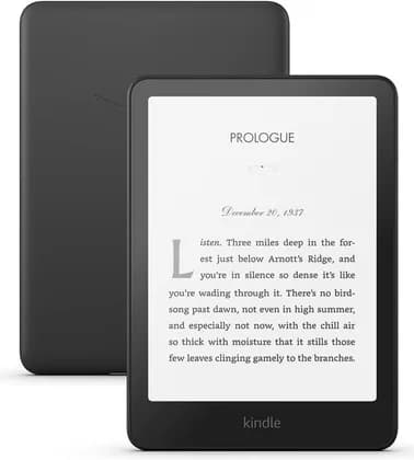 Amazon Kindle Gen 12, 7" Inch Paperwhite Display, 16GB, Auto-adjusting Front Light, Bluetooth, And Weeks Of Battery Life, Waterproof, Black | SA568B
