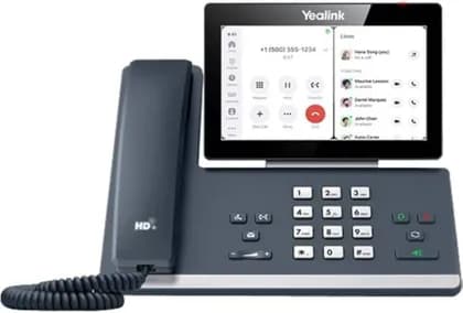 Yealink-MP58-Teams Premium Phone for Microsoft Teams, Android Smart Business Phone, Touchscreen VoIP Phone, HD Audio, Bluetooth WiFi Enabled, Enterprise Office Communication Device | MP58