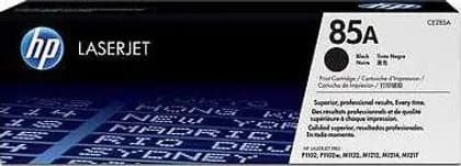 HP 85A Black Original LaserJet Toner Cartridge, 1,600 Pages Page Yield, Standard Size, Reliable | CE285A