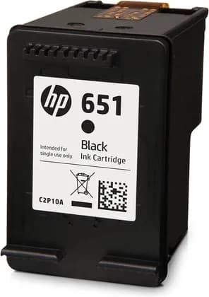 HP 651 Black Original Ink Cartridge-Pack of 5pcs