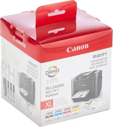 Canon PGI-2400 XL High Yield BK/C/M/Y Genuine Multi-Value Saving pack