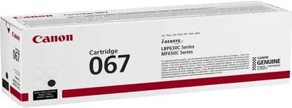 Canon 067 Black Toner Cartridge, Yields of 1,350 Pages
