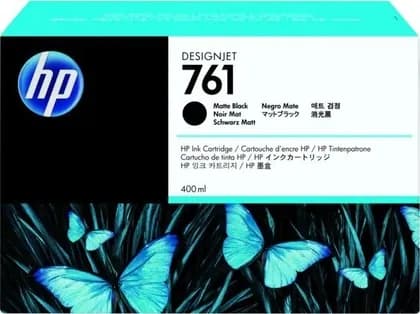 HP 761 400-ml Matte Black DesignJet Ink Cartridge | CM991A