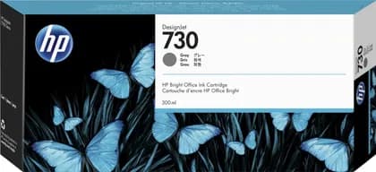 HP 730 300-ml Gray DesignJet Ink Cartridge | P2V72A