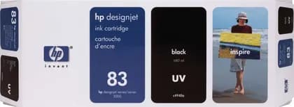HP 83 680-ml Black DesignJet UV Ink Cartridge - Black | C4940A
