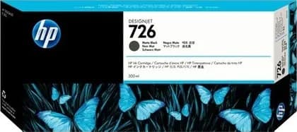HP 726 300-ml Matte Black DesignJet Ink Cartridge | CH575A